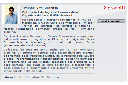 Formatore presso Canale Formazione